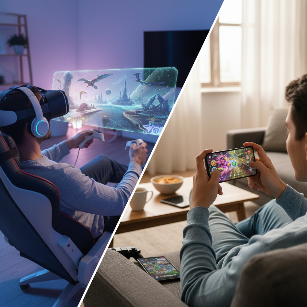 VR Headset vs Mobile Gaming: Which Delivers the Ultimate Experience?