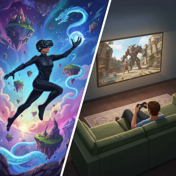 VR Headset vs. Traditional Gaming: A True Test of Immersion